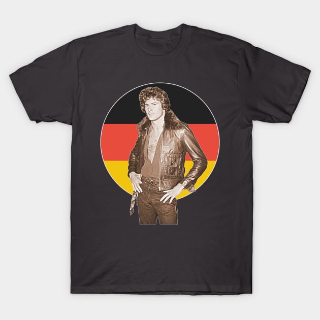 Germans Love David Hasselhoff T-Shirt by darklordpug